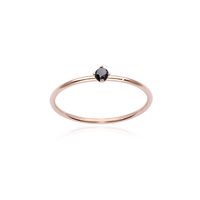 Ring Burato Woman in Rose Gold Diamante CL439